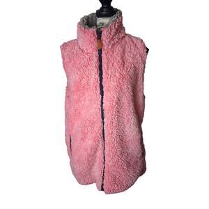 Simply southern XL sleeveless vest pink womens